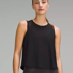Lululemon Sculpt Crop Cinch Tank, NWT Black Sz 2